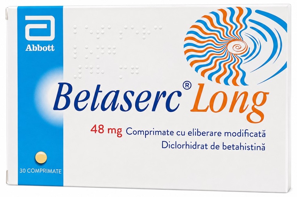 Betaserc Long 48 mg comprimate cu eliberare modificată
