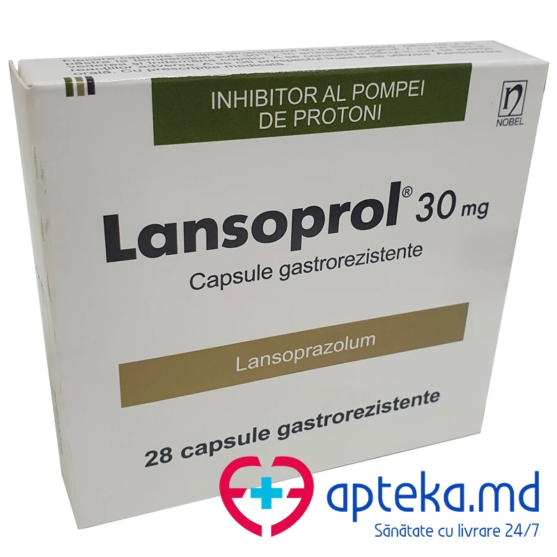 Lansoprol 30 mg capsule gastrorezistente