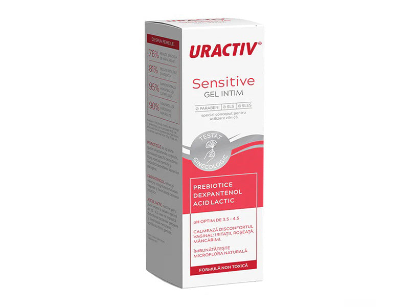 Fiterman Pharma-Terapia Uractiv Sensitive 200ml + Servetele intime Gel intim 200 ml