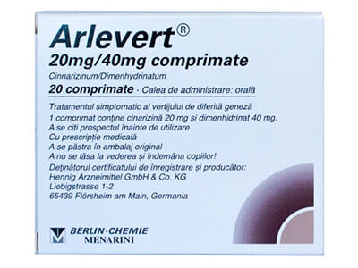 Arlevert 20 mg/40 mg comprimate