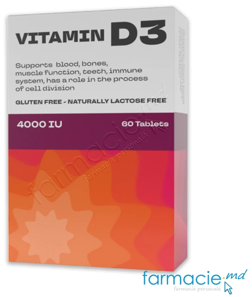 Pharmalife Vit. D3 4000 UI + Vit.A N60