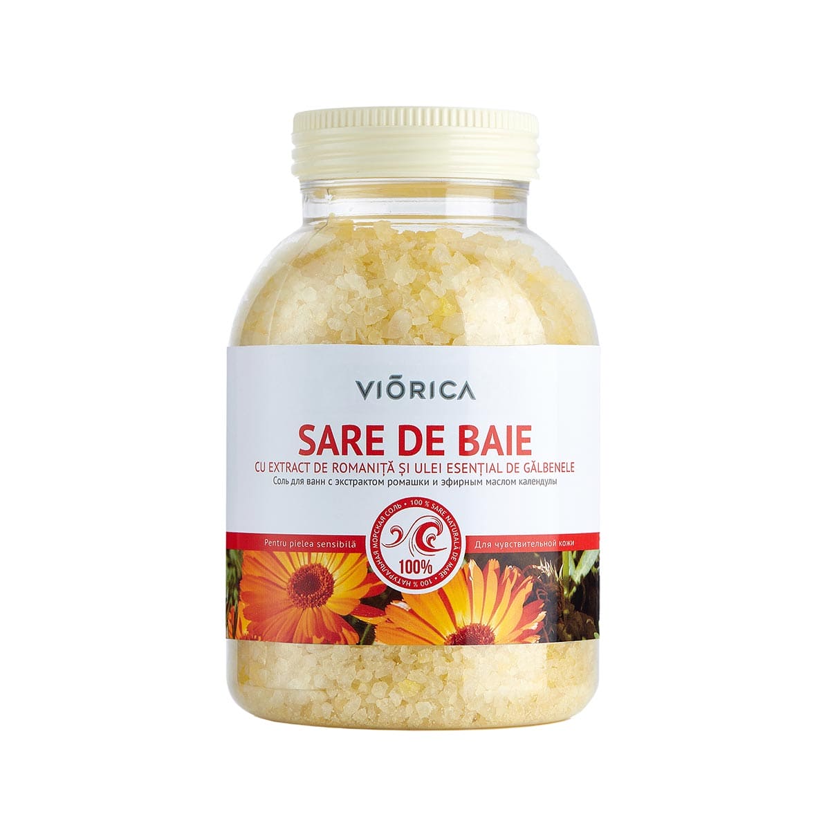 Viorica sare-de-baie-cu-extract-de-mușețel-și-ulei-esențial-de-gălbe Ulei