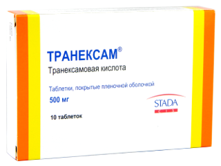 Tranexam 500 mg comprimate filmate