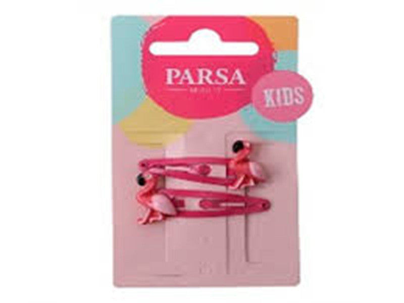 PARSA Kids Clame de par pentru copii Flamingo
