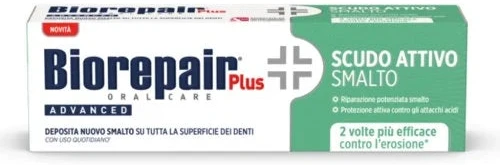 Biorepair Pasta-tratament pentru dinți Scudo Attivo Smalto - remi 75 ml