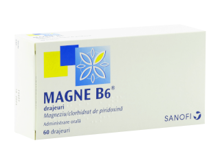 Magne B6 470 mg/5 mg drajeuri