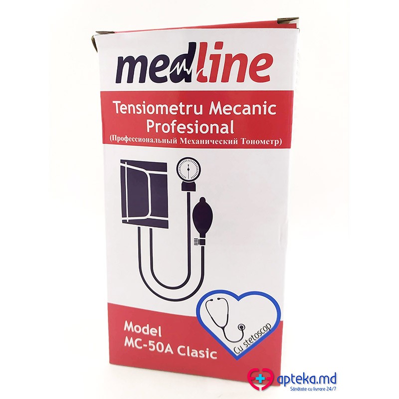 Medline MC-50A tensiometru mecanic profesional cu stetoscop