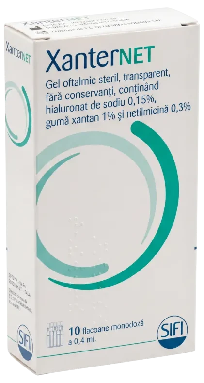 Xanternet gel oftalmic 0,4 мл N10