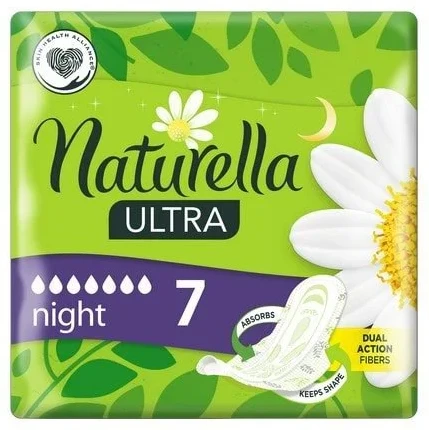Absorbante Naturella Ultra Night, 7 buc.