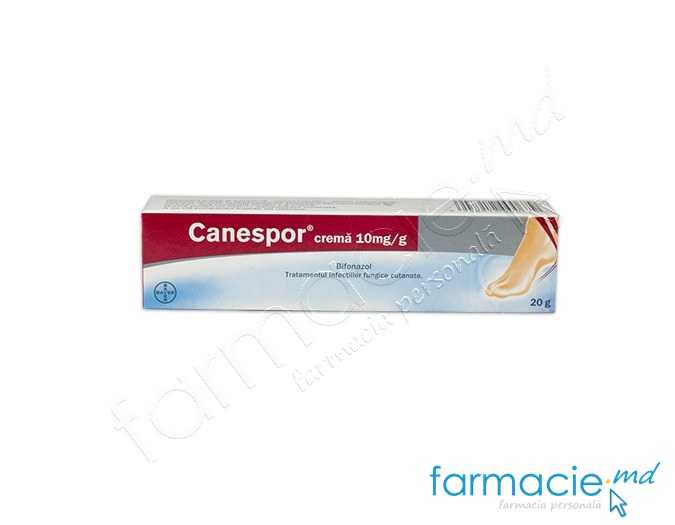 Canespor cremă 10 mg/g 10 mg/g / 20 g cremă
