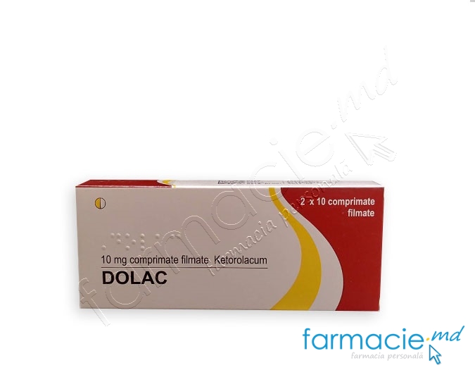 Dolac 10 mg comprimate filmate