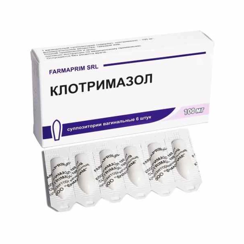 Clotrimazol 100 mg ovule
