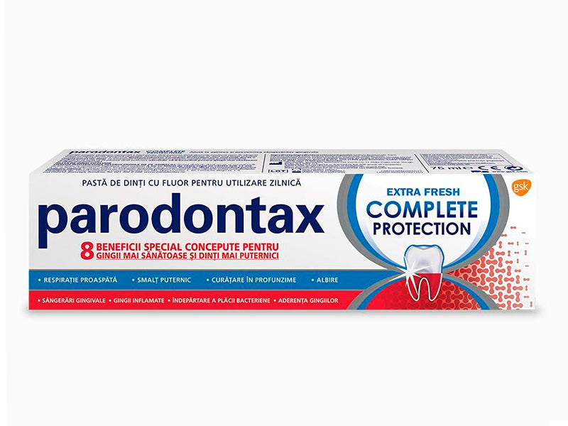 GlaxoSmithKline Consumer Parodontax Pasta de dinti Complete Protection Extra Fre 75 ml