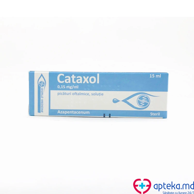 Cataxol 0,15 mg/ml / 15 ml picături oftalmice, soluţie