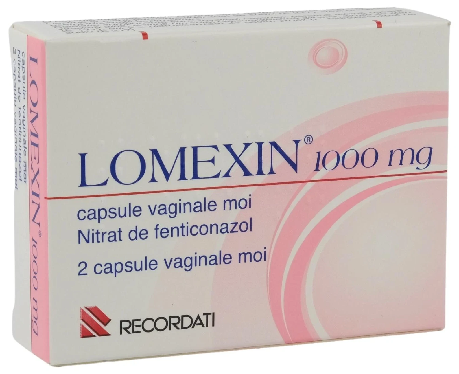 Lomexin 1000 mg capsule moi vaginale