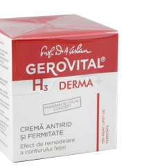 Farmec Gerovital H3 Derma+ antirid si fermitate 50 ml Cremă 1 comp