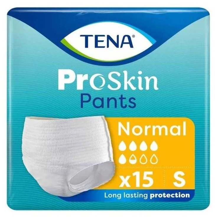 Scutece-chilotei pentru maturi Tena Pants Normal marimea S, 15 buc.