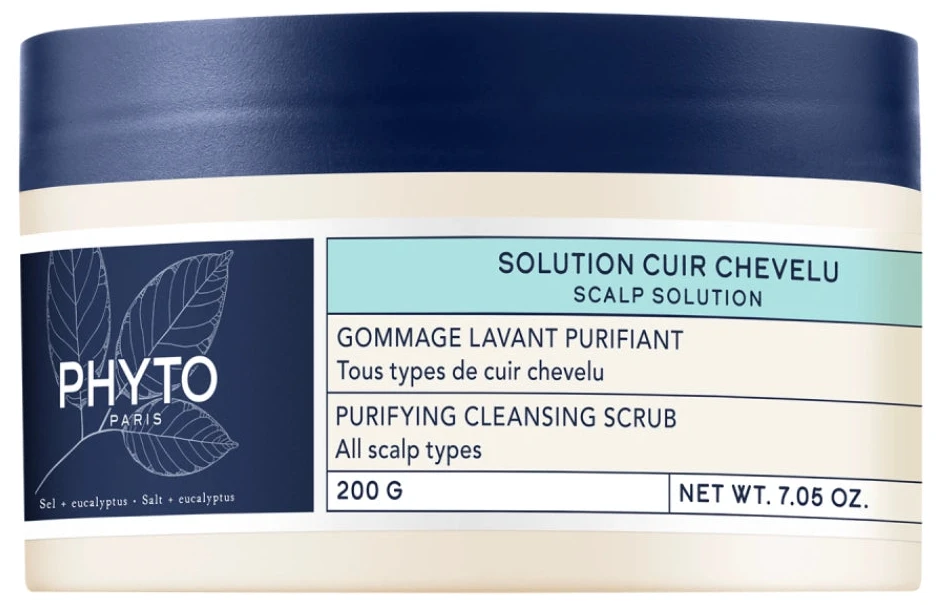 Phyto Очищающий скраб для кожи головы Phyto Scalp Solution Purifying Cleansing Scrub 200 g