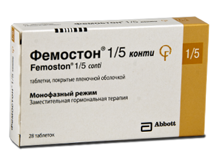 Femoston 1/5 conti 1 mg/5 mg comprimate filmate