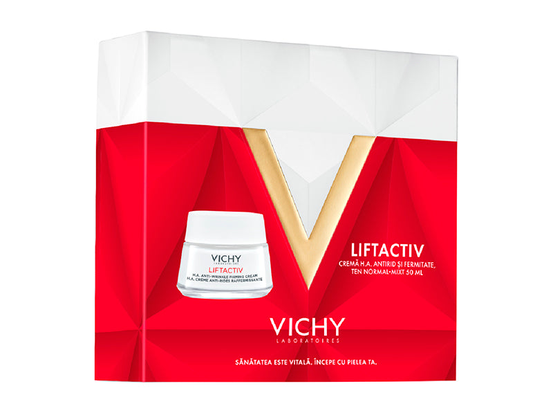 Vichy Trusa XMAS 2024 Liftactiv HA ten normal 50ml Cremă 50 ml