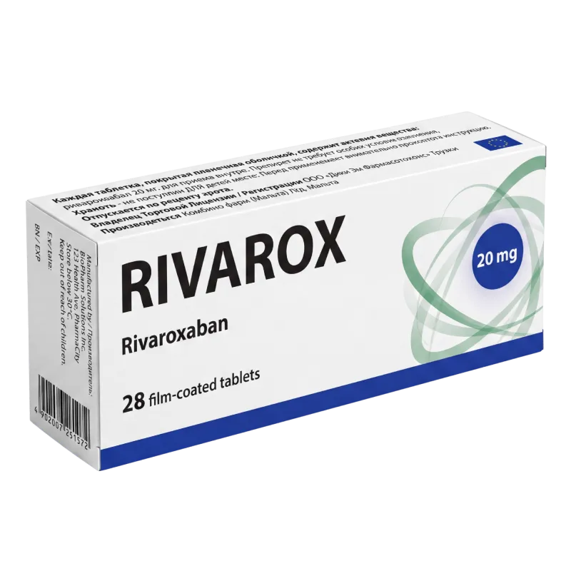Rivarox 20 mg comprimate filmate
