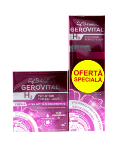 Farmec Gerovital H3 Evolution Perfect Look UltraActiva + ochi Cremă 1 comp
