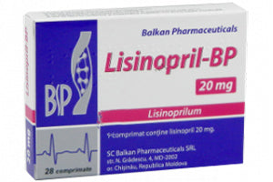 Lisinopril-BP 20 mg comprimate