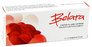 Belara 2 mg/0,03 mg comprimate filmate