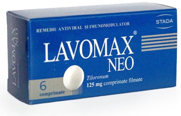 Lavomax Neo 125 mg comprimate filmate