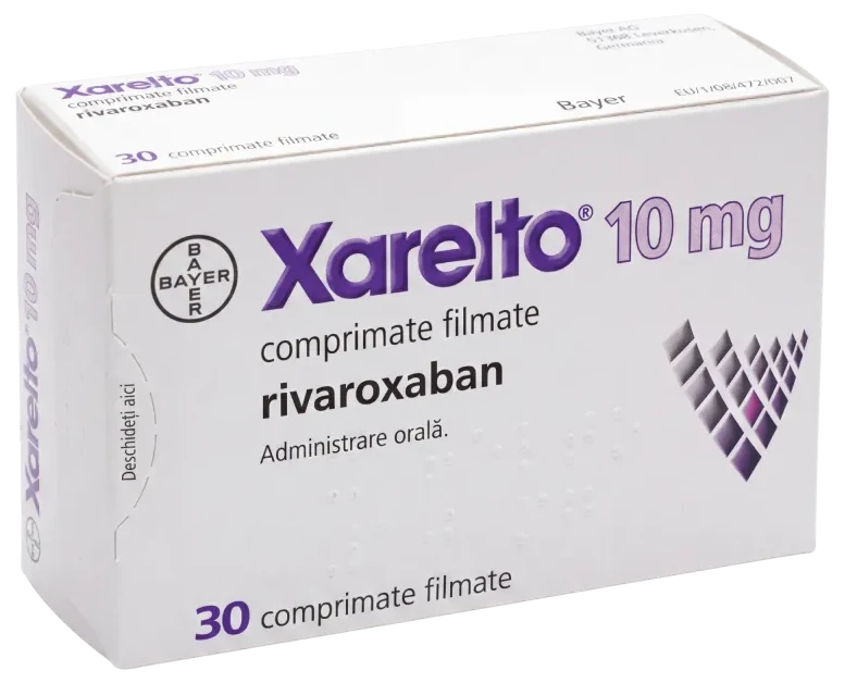Xarelto 10 mg comprimate filmate