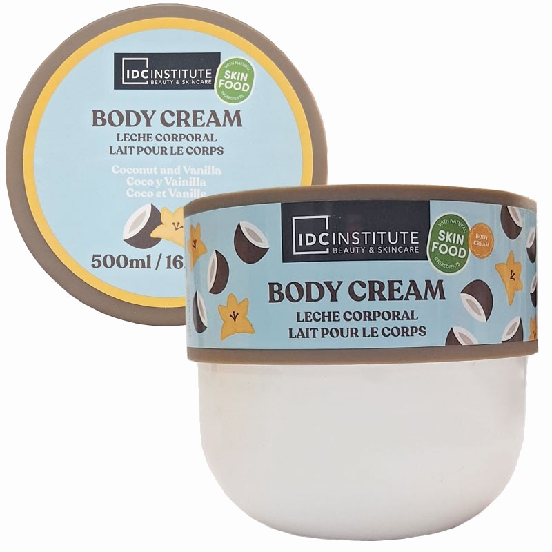 IDC Institute Крем для тела "Кокос и ваниль" IDC Institute Coconut & Vanilla Body Cream 500 ml