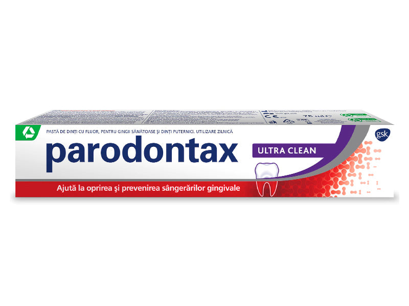 GlaxoSmithKline Consumer Parodontax Pasta de dinti Ultra clean 75ml 75 ml