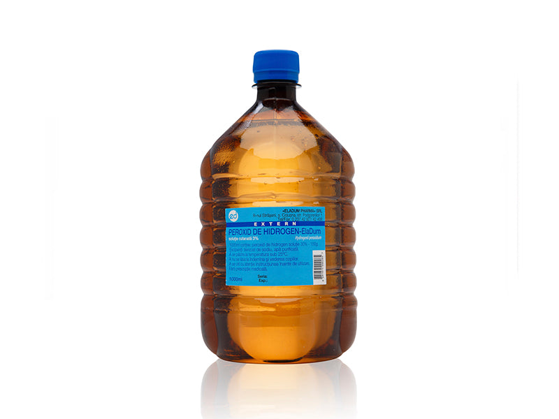 Peroxid de hidrogen-MC 3% 30 mg/ml / 1000 ml soluţie cutanată