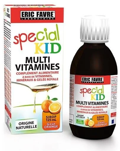 Eric Favre Sirop Multivitamine + laptisor de matca Special Kid, 125 ml