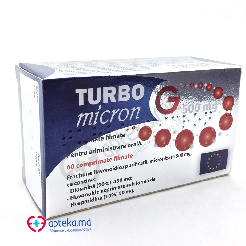 TURBO micron G 500 mg comprimate filmate