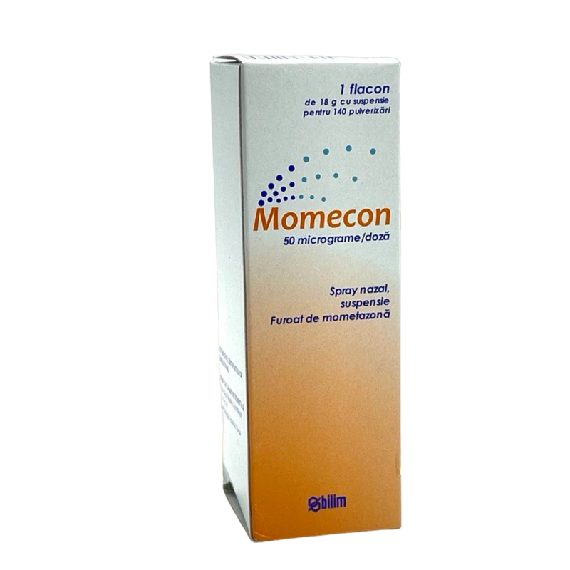 Momecon 50 mcg/doză / 18 g spray nazal, suspensie