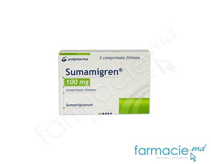 Sumamigren 100 mg comprimate filmate