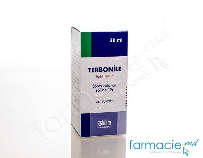 Terbonil 10 mg/ml / 30 ml spray cutanat, soluţie