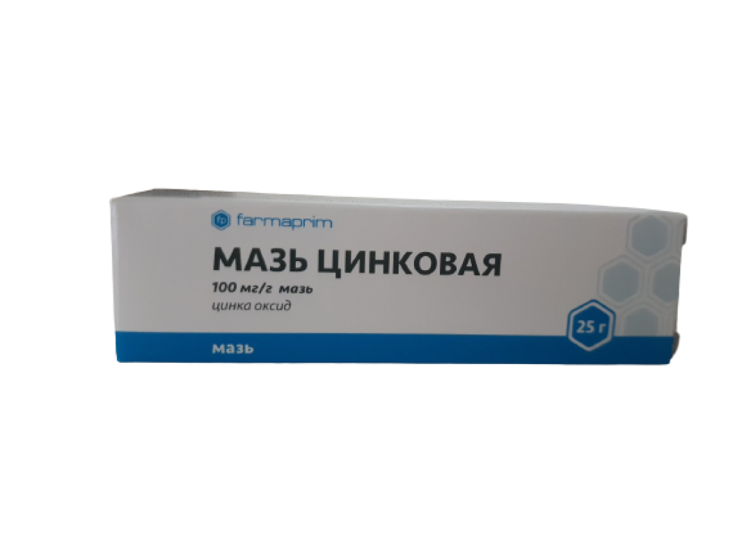 Zinc oxid 100 mg/g / 25 g unguent