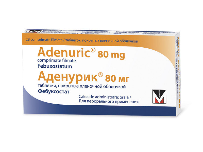 Adenuric 80 80 mg comprimate filmate