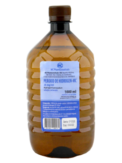 Peroxid de hidrogen-MC 3% 30 mg/ml / 1000 ml soluţie cutanată