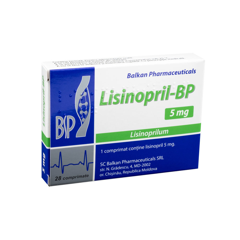Lisinopril-BP 5 mg comprimate