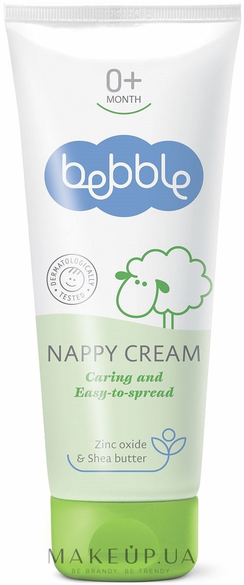Crema protectoare sub scutec Bebble (0+ luni), 75 ml