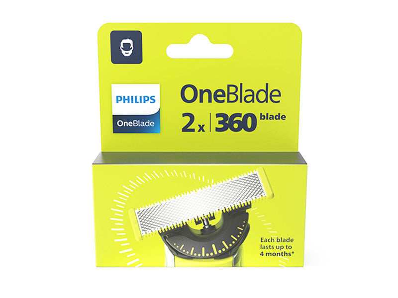 Philips Personal Care Philips PC Trimer rezerve OneBlade pachet cu 2 lame 360