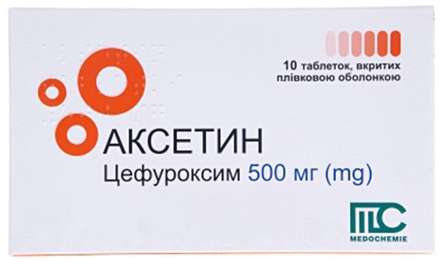 Axetine 500 mg comprimate filmate
