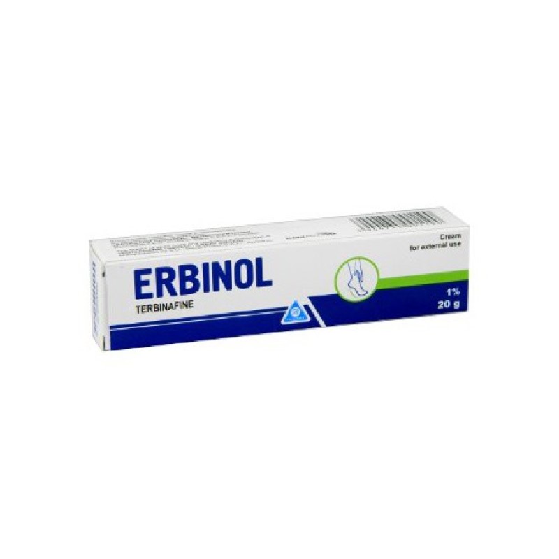Erbinol 10 mg/g / 30 g cremă