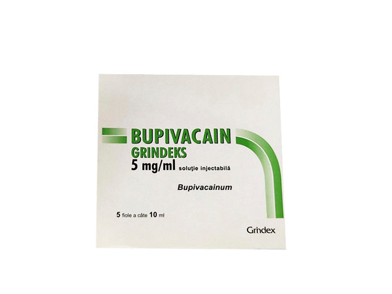 Bupivacain-BP 5 mg/ml / 10 ml soluţie injectabilă