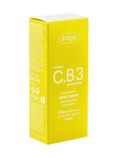 Ziaja Vitamin C B3 Niacinamide de noapte Cremă 50 ml