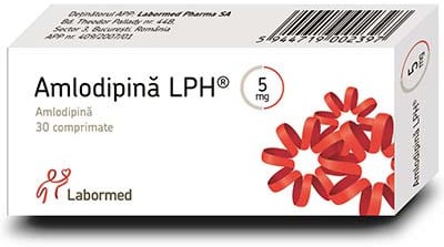 Amlodipină LPH 5 mg 5 mg comprimate
