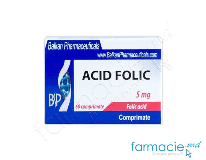 Acid Folic-BP 5 mg comp.